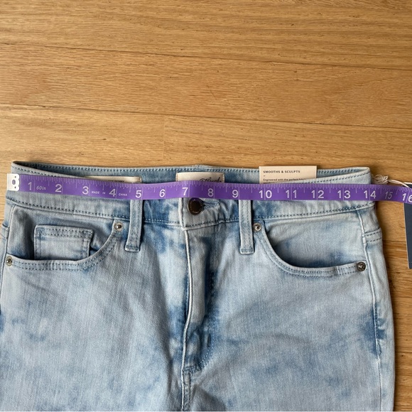 Universal Thread High Rise Skinny Acid Wash Jeans Size 4 New With Tags - Picture 12 of 14